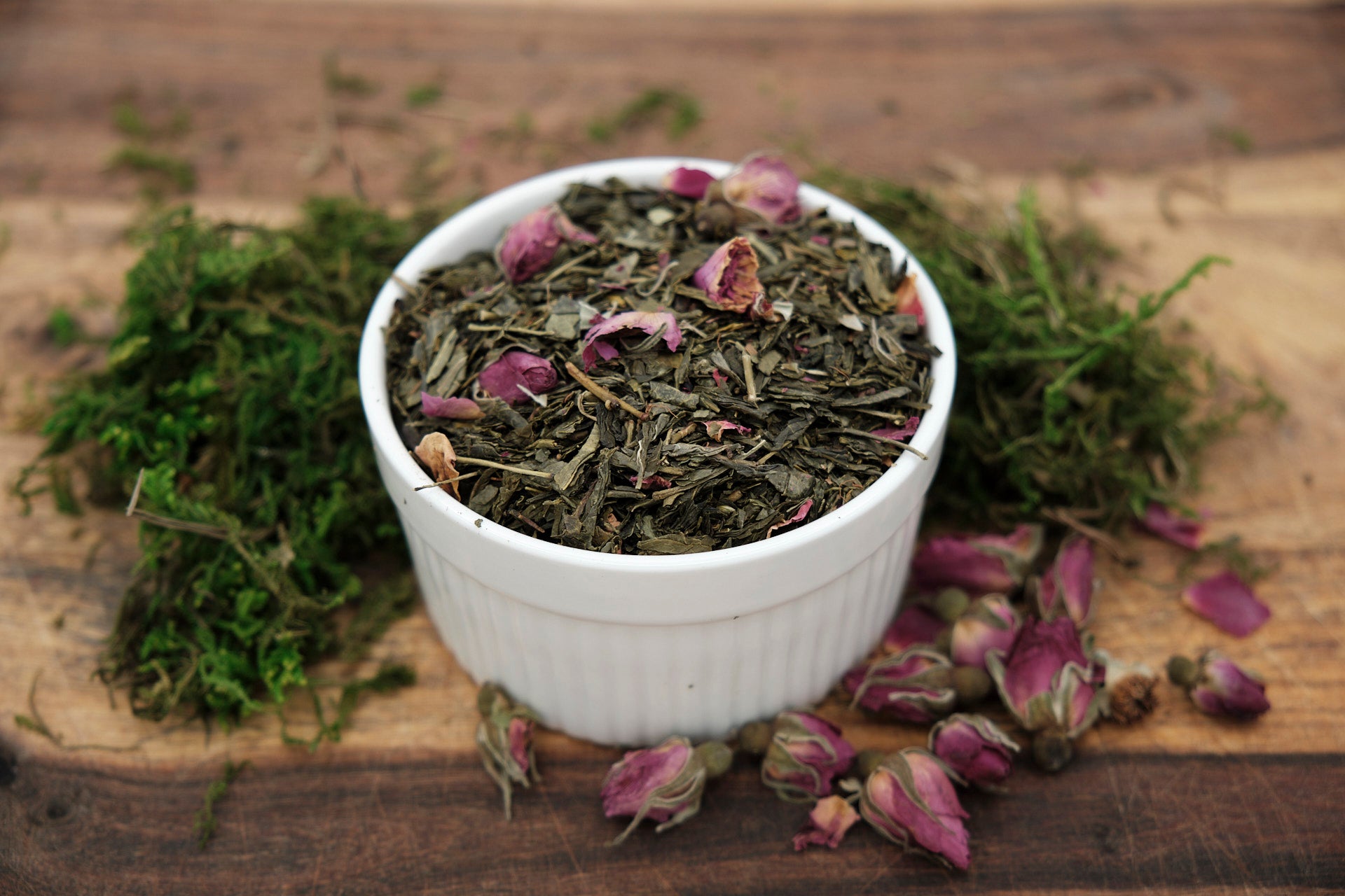 Persephone's Pomegranate Green Tea blend